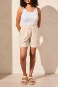PULL ON SHORT W/ RUFFLE WB-SAFARI