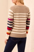 L/S CREW NK SWEATER-Fossil