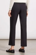 Fly Front Black Trouser