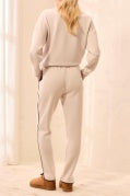 PULL ON ANKLE PANT W/POCKETS-SandDune
