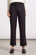 Fly Front Black Trouser