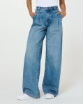 JULES PLEATED DENIM TROUSER