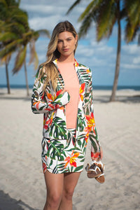 XIX PALMS - PULL ON SKORT W/ROUND HEM-KOLOA