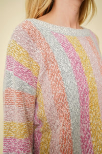 Nubby Stripe Sweater