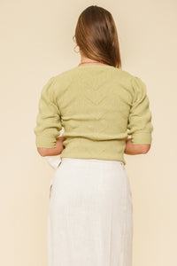 Spring Lime Sweater