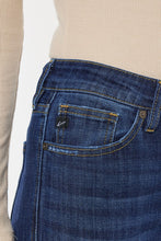 Kan Can Petite Mid Rise Flare Jeans