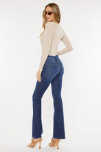 Kan Can Petite Mid Rise Flare Jeans
