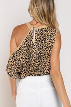 Off Shoulder Leopard Top