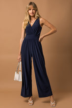 Navy Surplice Jumpsuit