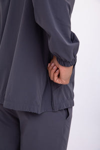 MEN-Active Grey Jacket w/Pockets