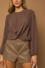 Chocolate Twist Blouse