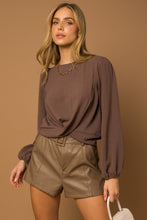 Chocolate Twist Blouse