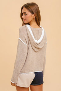 Taupe Sweater Hoodie