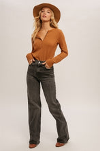 Copper Henley Top