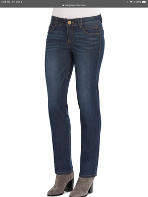 Democracy Straight Leg Jeans-Indigo