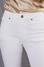 Kan Can High Rise Skinny White Jeans