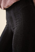 Velvet Pleat Leggings