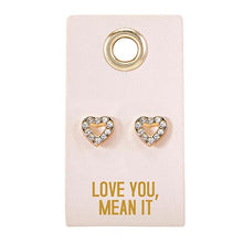 Stud Love Earrings