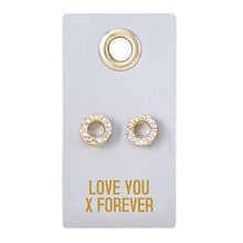 Stud Love Earrings