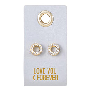 Stud Love Earrings