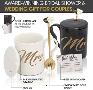 Mr and Mrs Coffee Mugs Set