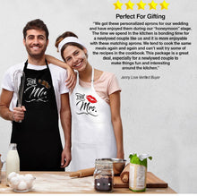Mr & Mrs Aprons For Happy Couple