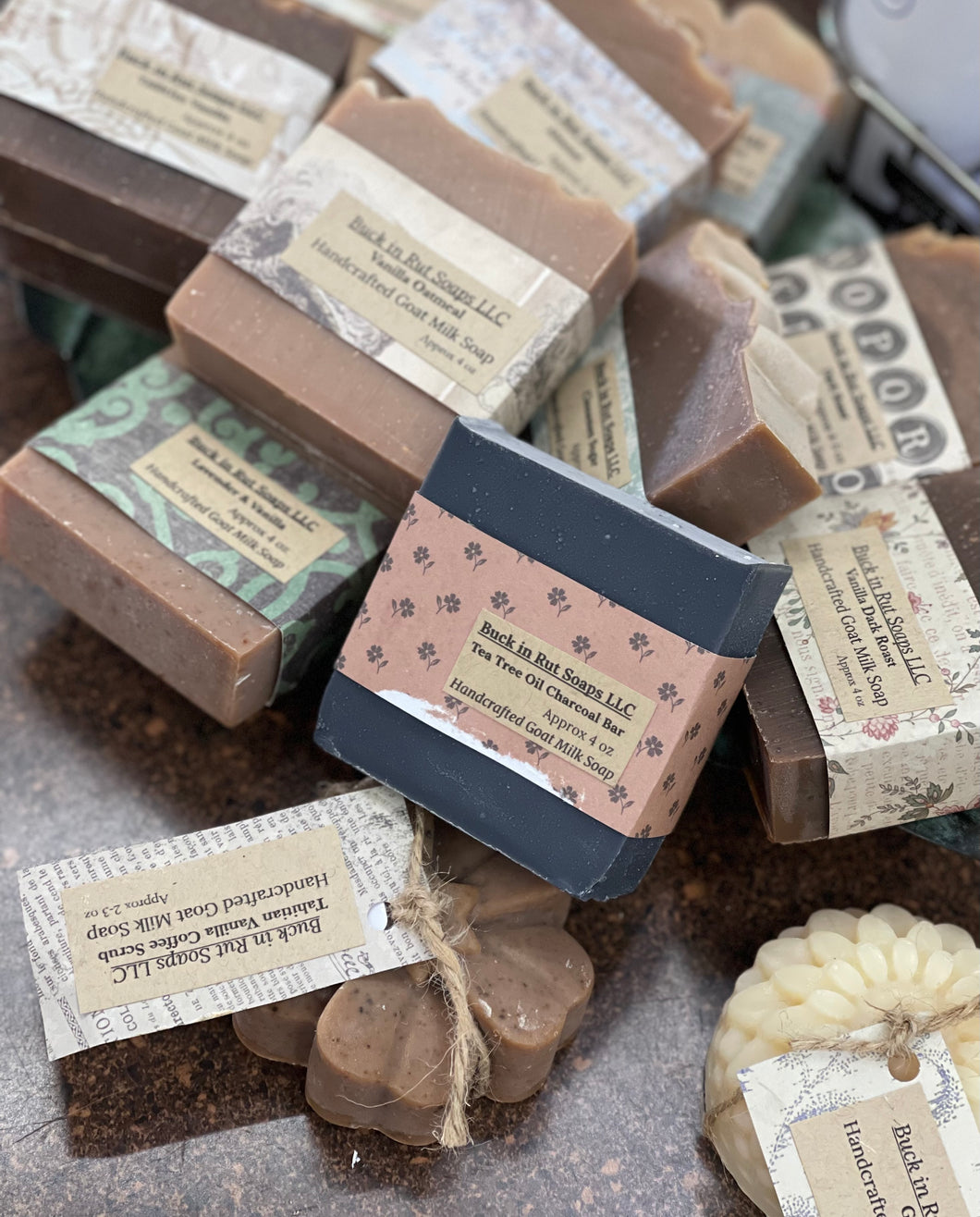 Buck In Rut Soaps-Hand Cut
