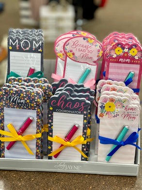 Mom Note Pads w/Pen