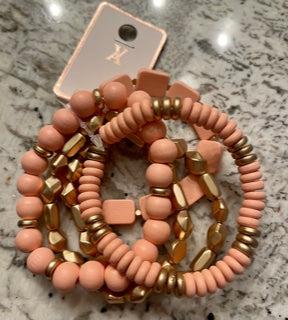 KP Pink/Gold Bracelet