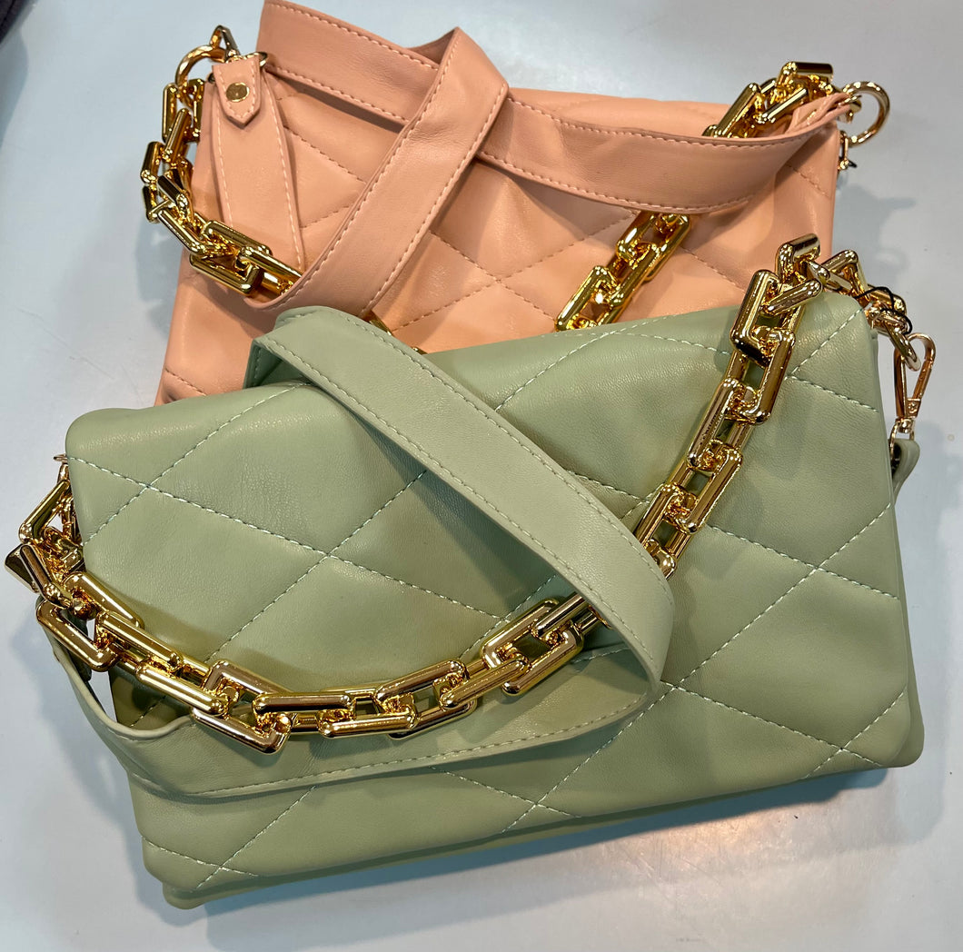Dallas Flap Diamond Crossbody