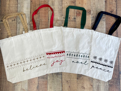 Holiday Canvas Bags