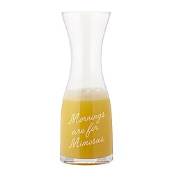 Mornings are for Mimosas Carafe