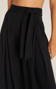 YARA SLUB PANT-Black