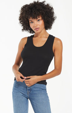 Sirena Rib Tank-Black