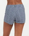 Sunshine Shorts, 4"-Navy Painted Dots