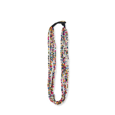 6 Strand Seed Bead Necklace