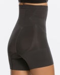 Oncore High-waisted Mid-thigh Short-Black
