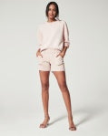 Stretch Twill Shorts, 4"-Pale PInk